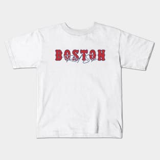 Boston Lettering Big Kids T-Shirt